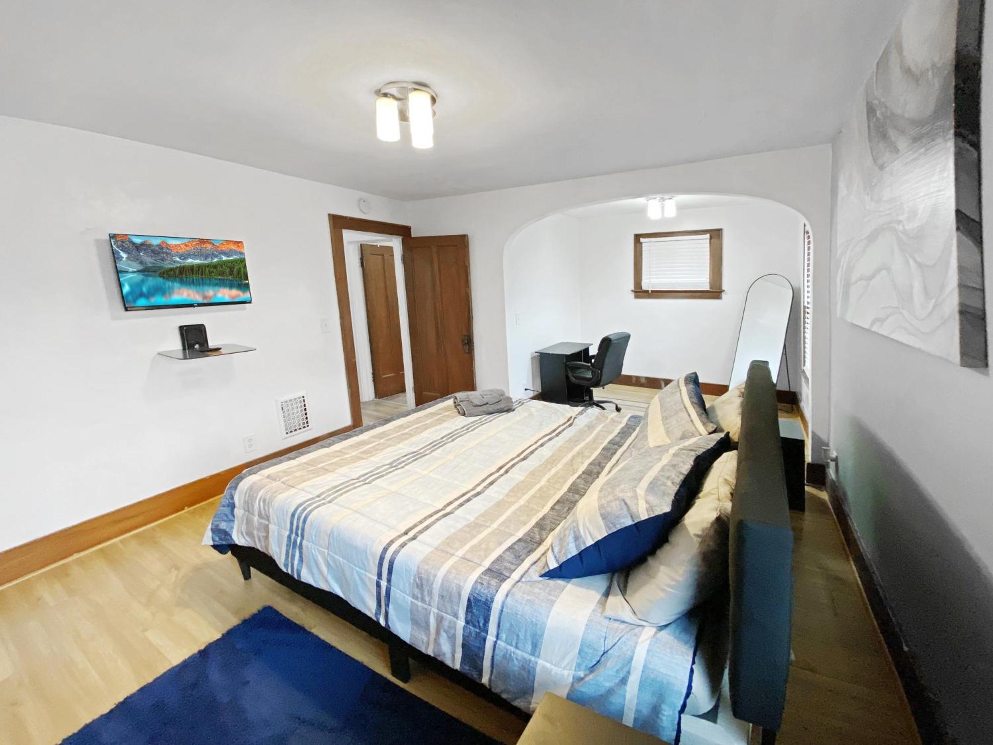 Lux 3Br, Steps From Airport, U Of R & Grocery Stores Rochester Eksteriør bilde